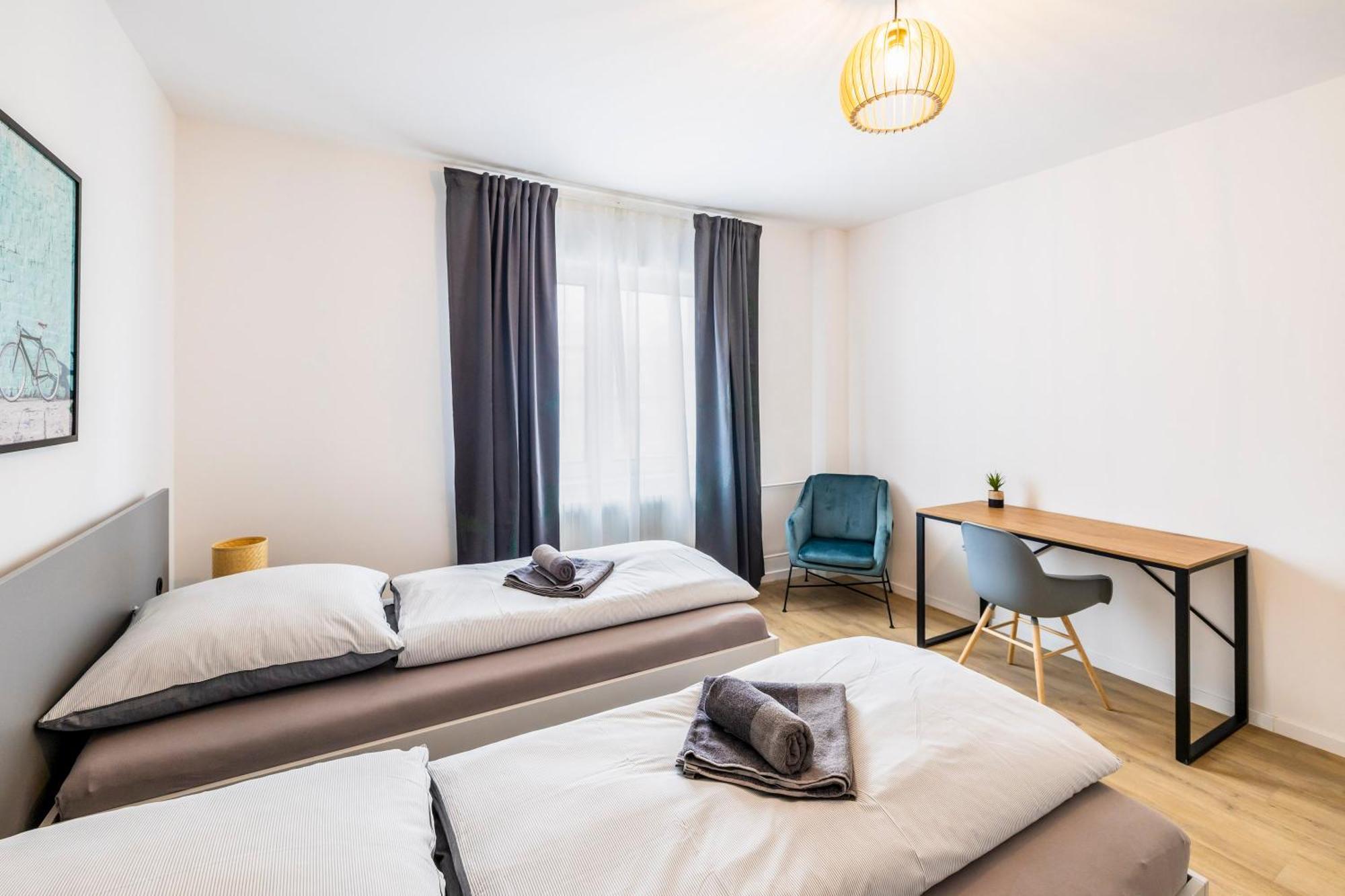 Glueck Auf Appartements Herkulesstrasse إسن المظهر الخارجي الصورة