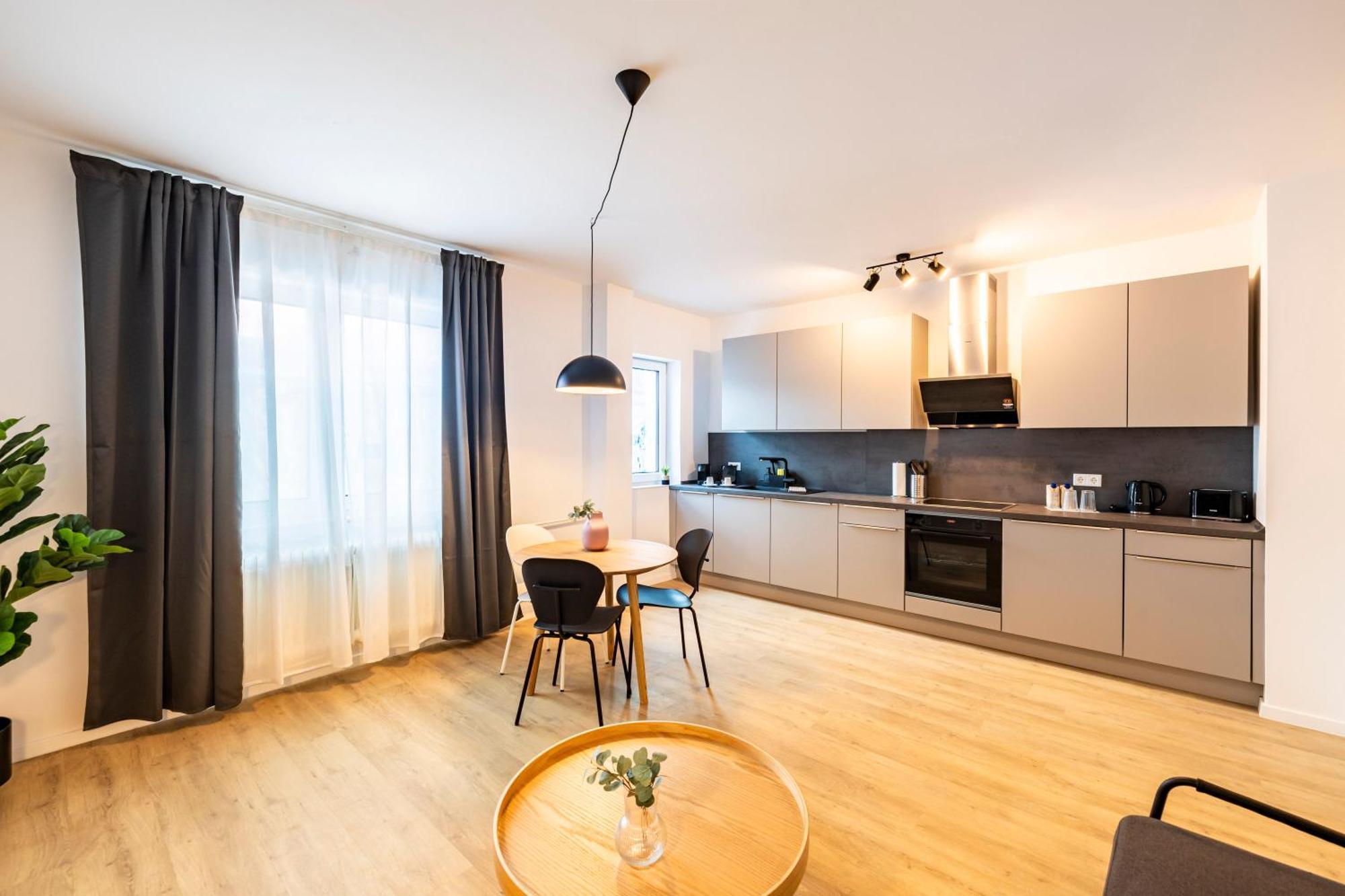 Glueck Auf Appartements Herkulesstrasse إسن المظهر الخارجي الصورة