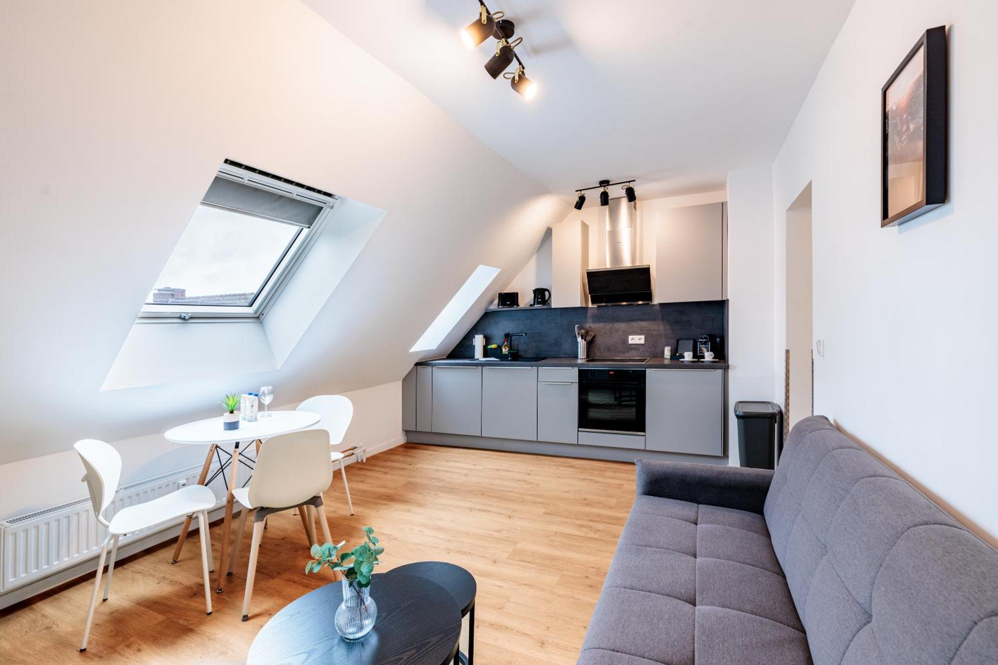 Glueck Auf Appartements Herkulesstrasse إسن المظهر الخارجي الصورة